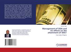 Couverture de Management of ODA and it's effects on the attainment of SDG1