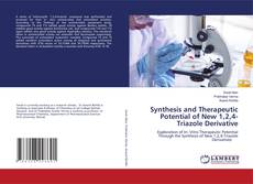 Couverture de Synthesis and Therapeutic Potential of New 1,2,4-Triazole Derivative