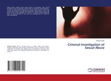 Criminal Investigation of Sexual Abuse kitap kapağı