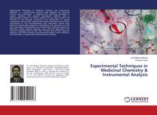 Capa do livro de Experimental Techniques in Medicinal Chemistry & Instrumental Analysis 