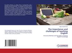 Capa do livro de The importance and challenges of teaching English 