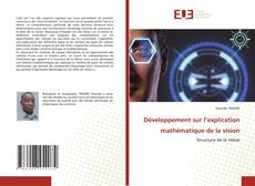 Portada del libro de Développement sur l’explication mathématique de la vision
