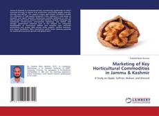 Copertina di Marketing of Key Horticultural Commodities in Jammu & Kashmir
