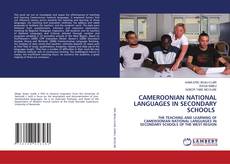Обложка CAMEROONIAN NATIONAL LANGUAGES IN SECONDARY SCHOOLS