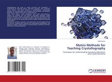 Copertina di Matrix Methods for Teaching Crystallography