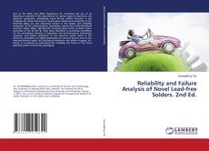 Buchcover von Reliability and Failure Analysis of Novel Lead-free Solders. 2nd Ed.