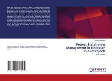 Portada del libro de Project Stakeholder Management in Ethiopian Public Projects