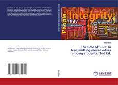 Capa do livro de The Role of C.R.E in Transmitting moral values among students. 2nd Ed. 