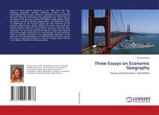 Capa do livro de Three Essays on Economic Geography 