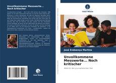 Capa do livro de Unvollkommene Messwerte... Noch kritischer 