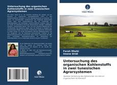 Portada del libro de Untersuchung des organischen Kohlenstoffs in zwei tunesischen Agrarsystemen