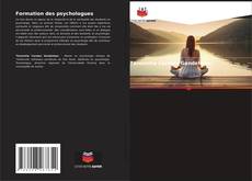 Capa do livro de Formation des psychologues 