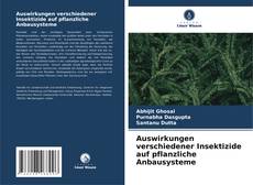Bookcover of Auswirkungen verschiedener Insektizide auf pflanzliche Anbausysteme