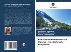 Bookcover of Klinische Bedeutung von PPG-Signalen – Eine technische Perspektive