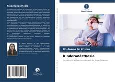 Buchcover von Kinderanästhesie