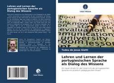 Buchcover von Lehren und Lernen der portugiesischen Sprache als Dialog des Wissens