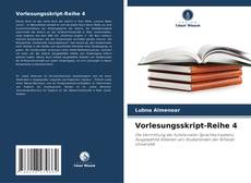 Portada del libro de Vorlesungsskript-Reihe 4