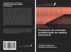 Evaluación de viviendas prefabricadas de madera estructural的封面