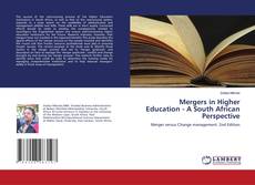 Capa do livro de Mergers in Higher Education - A South African Perspective 