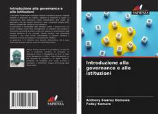 Introduzione alla governance e alle istituzioni的封面