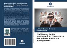 Portada del libro de Einführung in die Konzepte und Grundsätze des Human Resource Management