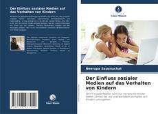 Bookcover of Der Einfluss sozialer Medien auf das Verhalten von Kindern