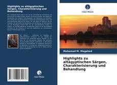 Bookcover of Highlights zu altägyptischen Särgen, Charakterisierung und Behandlung