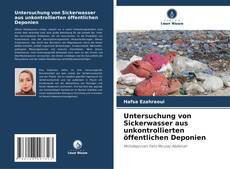 Bookcover of Untersuchung von Sickerwasser aus unkontrollierten öffentlichen Deponien