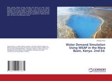 Capa do livro de Water Demand Simulation Using WEAP in the Mara Basin, Kenya. 2nd Ed. 