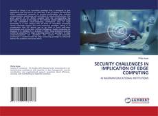 Обложка SECURITY CHALLENGES IN IMPLICATION OF EDGE COMPUTING