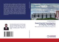 Capa do livro de Experimental Investigation on Drying Techniques 