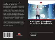 Portada del libro de Analyse des emplois dans les instituts de recherche