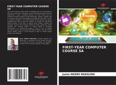 Couverture de FIRST-YEAR COMPUTER COURSE SA
