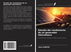 Copertina di Estudio del rendimiento de un generador fotovoltaico