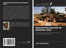Buchcover von DESCENTRALIZACIÓN EN BURKINA FASO