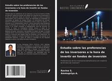 Buchcover von Estudio sobre las preferencias de los inversores a la hora de invertir en fondos de inversión