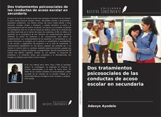 Copertina di Dos tratamientos psicosociales de las conductas de acoso escolar en secundaria