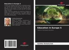 Buchcover von Education in Europe 5