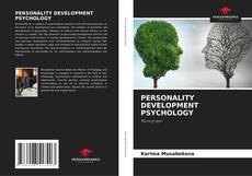 Portada del libro de PERSONALITY DEVELOPMENT PSYCHOLOGY