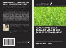Buchcover von PARÁMETROS DE LA TABLA DE VIDA DE LOS ÁCAROS TETRANÍQUIDOS