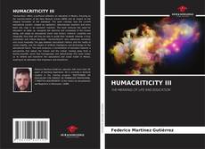 Обложка HUMACRITICITY III