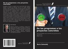 Buchcover von De los programas a los proyectos concretos