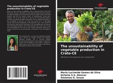 Bookcover of The unsustainability of vegetable production in Crato-CE