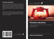 Buchcover von Filosofía educativa