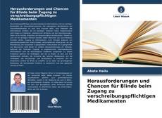 Bookcover of Herausforderungen und Chancen für Blinde beim Zugang zu verschreibungspflichtigen Medikamenten
