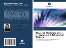 Capa do livro de Klinische Merkmale einer Mykoplasmeninfektion bei Kindern 