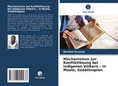 Capa do livro de Mechanismus zur Konfliktlösung bei indigenen Völkern – in Maale, Südäthiopien 