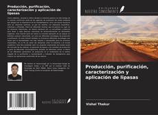Buchcover von Producción, purificación, caracterización y aplicación de lipasas