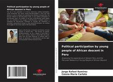 Capa do livro de Political participation by young people of African descent in Peru 