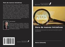Buchcover von Hora de nuevas iniciativas